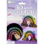 3D Scratch Art Rainbow
