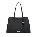 Ikon Smooth Large Tote Bag -black
