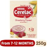 Nestle Cerelac Infant Cereal - Strawberry With Milk - 250g