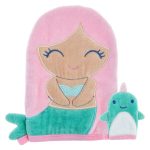 Bath Mitt With Finger Puppet: Mermaid