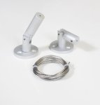 Aluminium Cable Wall Fixture Set