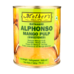 Mothers Recipe Sweetened Mango Pulp Alphonso Mango Pulp 850G Rich Ripe Mango Smooth & Naturally Sweet Dessert & Drink Base Sou