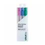 Joy Medium Point Gel Pen Set 3-PACK Glitter Pink Blue Green