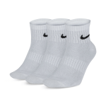 Nike Everyday 3-PACK Lightweight White Ankle Training Socks