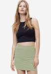 MINI Skirt - Light Khaki Green