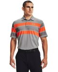 Men's Ua Playoff Polo 2.0 - Gray Wolf Sm