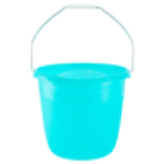 Frosted Pp Bucket 10L Colour May Vary