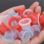 10PCS Faucet Leak-proof Sealing Pad Gasket Silicone Strap Triangle Valve Rubber Hose Anti-drop Stopper