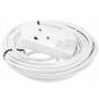 Extension Cord 10AMP 5 Metre White