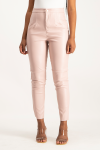 Esme Faux Leather Pants - Blush - XS Blush