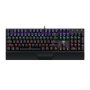 T-dagger Destroyer 104 Key|wrist Guard|rainbow Backlit Gaming Mechanical Keyboard Black