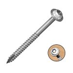 2" Pocket Screws Washer-head Coarse T20 - 50PCS 5205