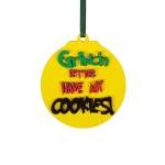 Grinch Baubles 9.5CM - Grinch Cookies