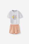 Check Pj Set - 10 White