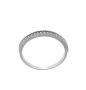 9CT White Gold Channel Set C.z Eternity Ring - Size P