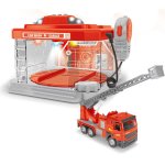 Kids Fire Engine Car Wash Set Red