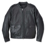 Harley-davidson Men’s Layering System Captains Leather Jacket – Black