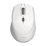 Port Connect Silent 1600DPI 3 Button Wireless Mouse White Zoopateq
