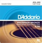 EJ16 Phosphor Bronze Acoustic Guitar Strings 012-053
