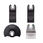 Oscillating Multi Tool Accessory Set - 4 Pcs Universal