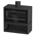 - Silver 800 Fireplace 12KW Freestanding Fireplace