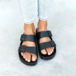 Sundreamer Sandals - Black - 8