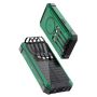 20000MAH Solar Power Bank With 4 Built-in Cables & LED Light