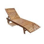 Breeze Sun Lounger With Tray
