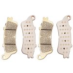 Brake Pads Front Rear Sintered For Honda VTX1800 Fury Interstate Sabre Stateline 1300-ABS VT1300 Shadow Aero 750-ABS VT750