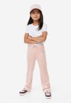 Velour Trousers - Pink Hearts