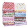60pcs/100pcs 9.91*9.91cm Cotton Cloth Set DIY Flower Cloth Head Pastoral Floral Cotton Handmade Doll Handmade Patchwork Small Cloth Block Funny Handcraft