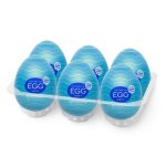 Tenga - Egg Wavy II Cool Edition 6 Pieces