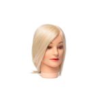 Mannequin Head Angora Goat Hair 8 -12 Platinum Blonde