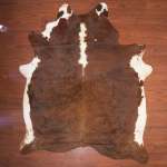 Aa Grade Cow Hide 280 Tricolour XXL - Extra Extra Large Tricolour Brindle