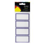 Croxley Blue Border Labels 24 Pack