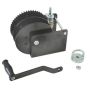 Hand Winch With Worm Gear And Split Barrel - 907KG 2000 Pound Capacity