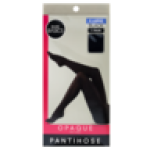 Basics Ladies Extra Large Black Opaque Pantihose