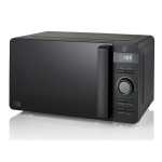 Swan Stealth 20 Litre Electronic Microwave Oven Black