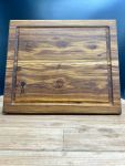 Kiaat Wood Cutting Board With Juice Groove Medium