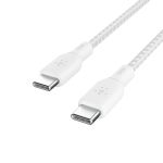 Belkin USB Type C To C Cable 100W Power Usb-if Certified 2.0 USB C Charger Cable With Double Braided Nylon Exterior For Iphone 1