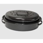 Finish Oval Casserole Enamel Large 6L