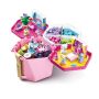 Pink Block Bucket & Building Bricks Set: 348 Building Bricks