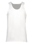 Classic White Sleeveless Vest - M White