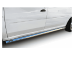 Nissan NP200 Side Steps Side Bar Stainless Steel-