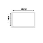 NB112 - - B1 B21 B3S B4 - 50X30MM - 230 White Labels 1