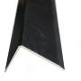 Aluminium Angle Edge Black Undrilled 2500 X 44 X 28 Stair Profile