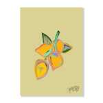 Lemon Flower Art Print - A0