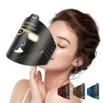Iborria LED Face Mask Light Therapy Black