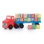 Wooden Alphabet Truck