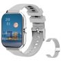Smart Watch For Men - Urban Commuter Watch With Black Strap & HD Display